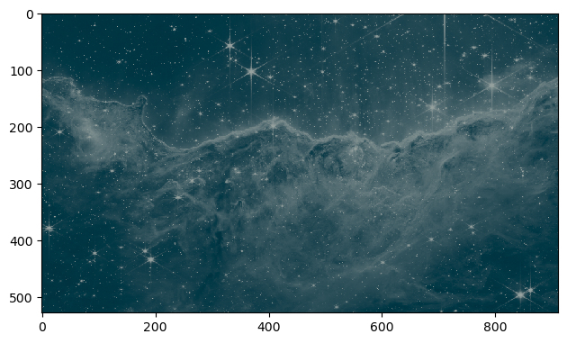 recolored carina imshow